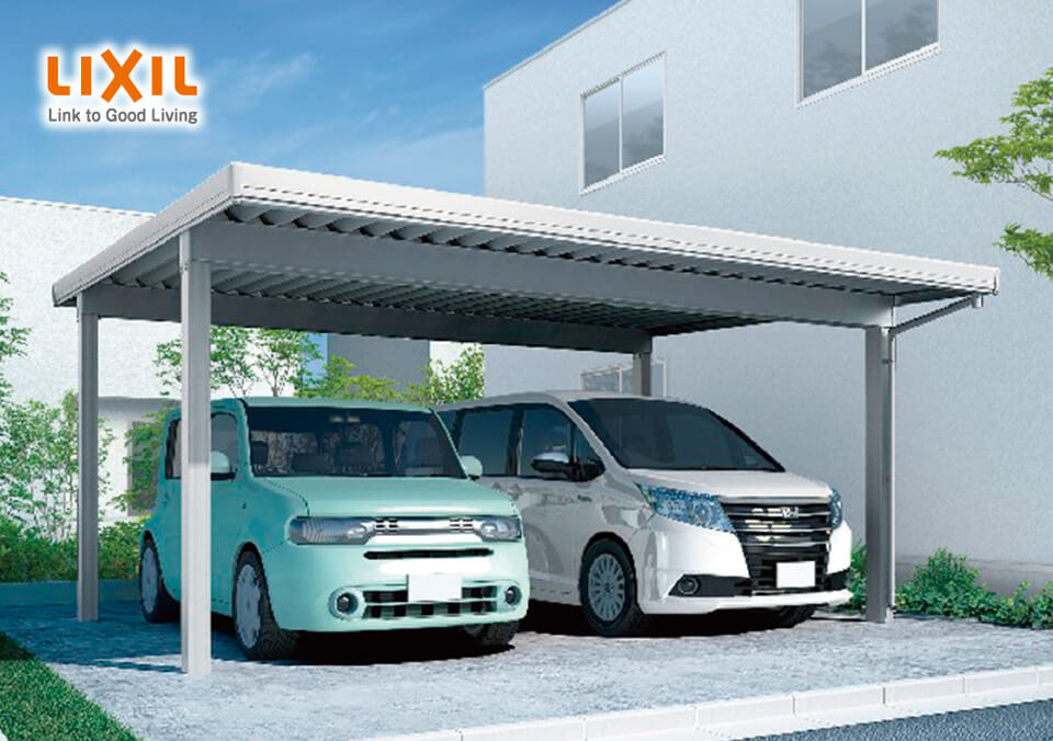 LIXIL 折板カーポート 1500タイプ